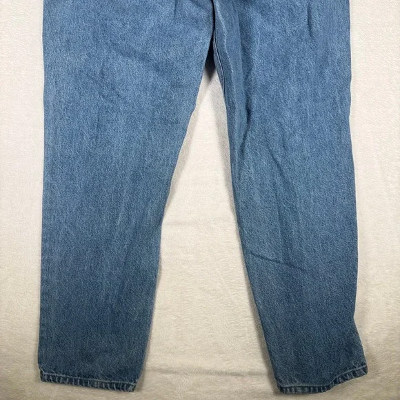 Carhartt B17 STW Mens 38x30 Relaxed Fit Straight Leg Denim Work Jeans Blue - Picture 11 of 13